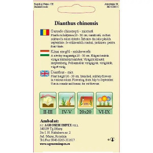 Seminte de garoafe Chinezesti mix 0.2gr, Agrosem