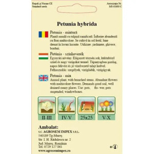 Seminte de petunia mix 0.15gr, Agrosem