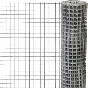 Plasa de sarma zincata sudata 1x10 m, ochiuri 13x13x0.9 mm, Plant Master