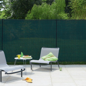 Plasa de umbrire pentru gard, 1.7m x 100m, 80% densitate grad de umbrire