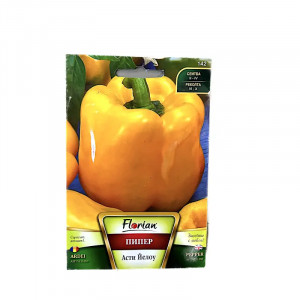 Seminte de ardei Asti Yellow, 1g