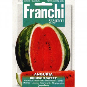 Seminte de pepene verde Crimson Sweet 3/6, 5g, Franchi, Italia