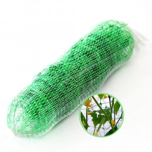Plasa pentru sustinere castraveti si plante, HDPE, verde 2 x 50 m, Plant Master