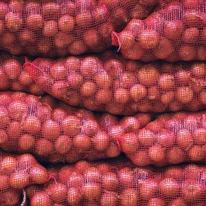 Saci plasa raschel 10KG, portocaliu, 33x47cm, set 100 bucati