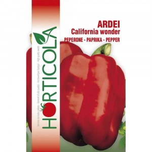 Seminte de ardei gras California Wonder, 0.5 g, Horticola