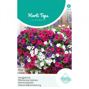 Seminte de Petunia pendula mix, 0,2g, Horti Tops, Olanda
