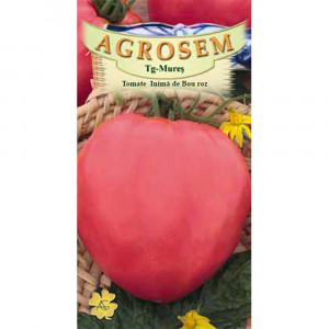 Seminte de tomate inima.bou roz 0.3gr