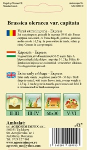 Seminte de varza extratimpurie Express