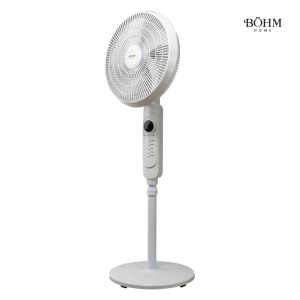 Ventilator de podea 16" BÖHM Bf403RC-5B 3 viteze, 45W, reglaj inaltime 125 cm, oscilatie 75 grade