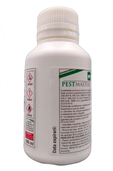 Pertox 8 FORTE - 100 ml solutie anti gandaci, muste, tantari, purici, capuse - Img 2