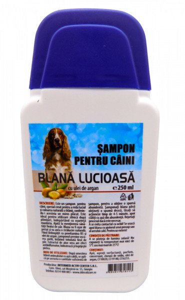 Sampon pentru Caini cu Blana Lucioasa 250ml - Img 4