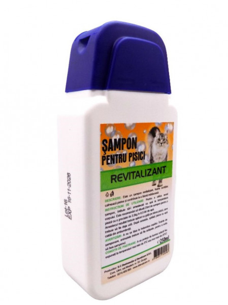Sampon Revitalizant pentru Pisici 250ml - Img 2
