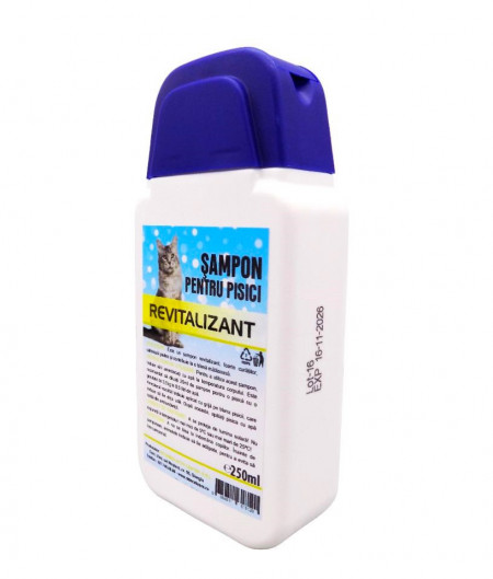 Sampon Revitalizant pentru Pisici 250ml - Img 2