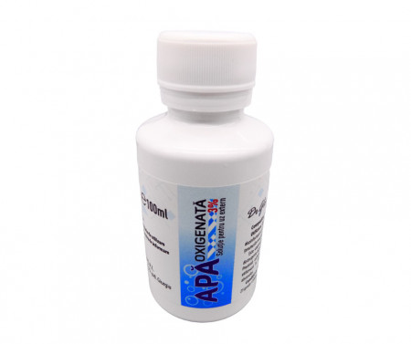 Apa Oxigenata 3%, 100ml. solutie pentru uz extern - Img 4