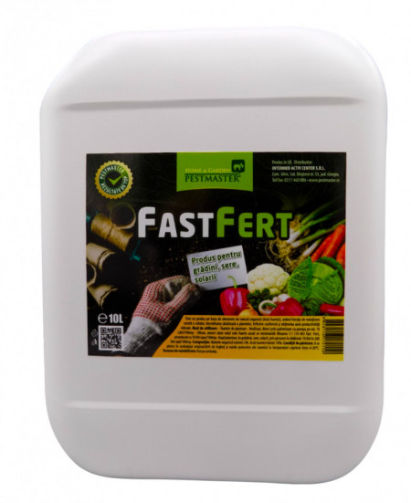 Fast Fert 10L - Dezinfectant ecologic sere, gradini, solarii