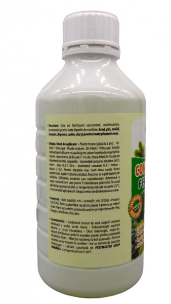 Fertilizer Coniferous, Multi-Minerale Pentru Conifere, 1l - Img 3