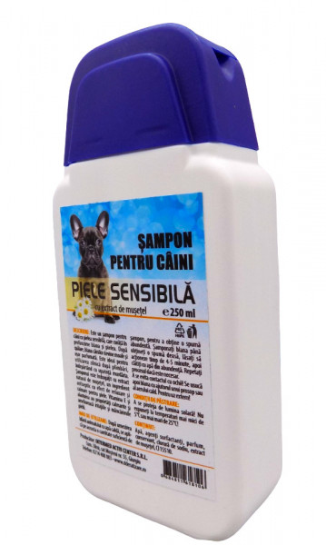 Sampon pentru Caini cu Piele Sensibila 250ml - Img 2