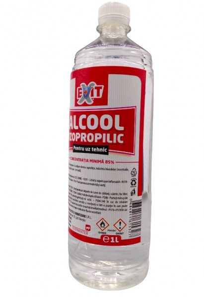 Alcool Izopropilic Exit, Dezinfectant 1l. - Img 2