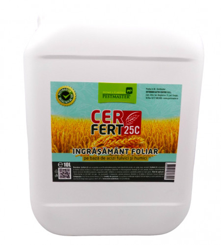 Cerfert 25C 10L- Ingrasamant foliar orz, grau, ovaz