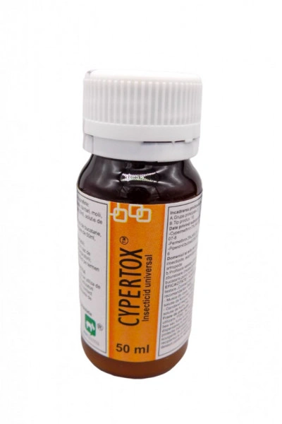 Cypertox FORTE 50 ml - Insecticid profesional impotriva gandacilor, puricilor, mustelor, tantarilor, furnicilor - Img 4