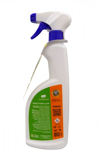 INSECTOKILLER 750ml - Insecticid profesional pentru combaterea insectelor zburatoare - Img 3