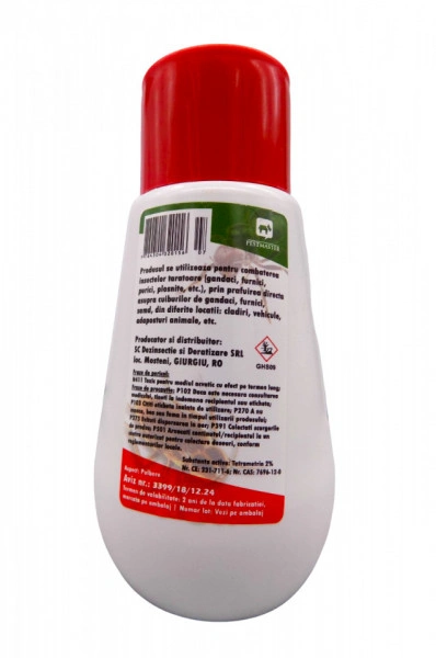 Insektum pulbere 150 gr. Insecticid eficient cu atractant in combaterea gandacului negru de baie/canalizare - Img 2