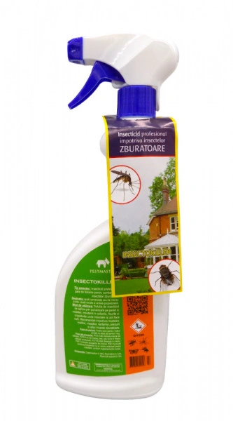 INSECTOKILLER 750ml - Insecticid profesional pentru combaterea insectelor zburatoare - Img 4