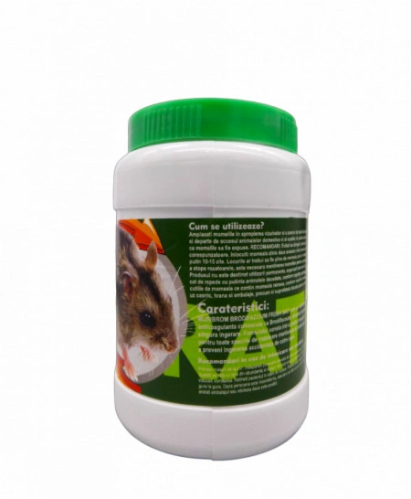Pasta raticida impotriva rozatoarelor Muribrom 250gr - Img 3