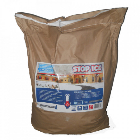 STOP ICE 25 kg - Produs biodegradabil pentru prevenire/combatere gheata.