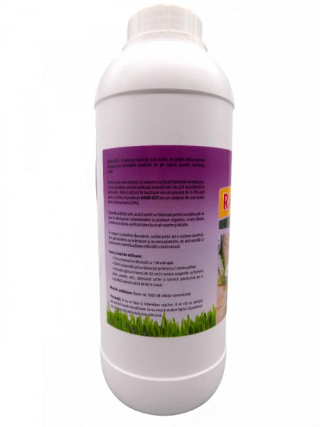 RAND-ECO 1l. Erbicid total, acid acetic concentrat - Img 2