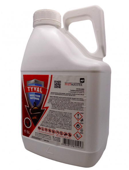TYVAL FORTE 5L, Solutie Pentru Dezinsectie Profesionala - Img 2