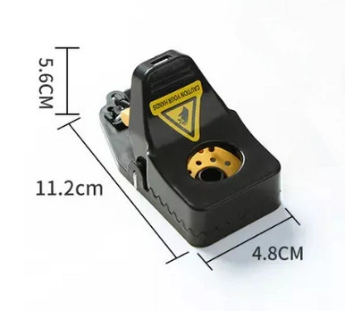 Capcana mecanica reutilizabila, pentru soareci, Strong Mouse Catcher - Img 3