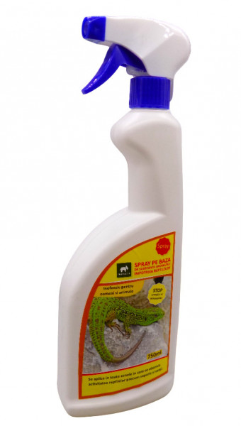 Spray repelent impotriva reptilelor, serpi, soparle, gustere - PR 68 750ml. - Img 2