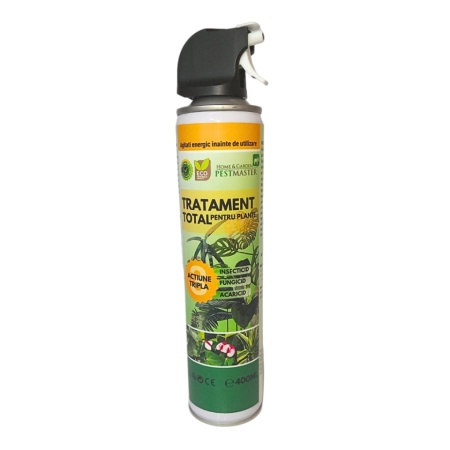 Tratament Total pentru Plante - Acțiune Triplă: Insecticid, Fungicid, Acaricid 400ml - Img 3