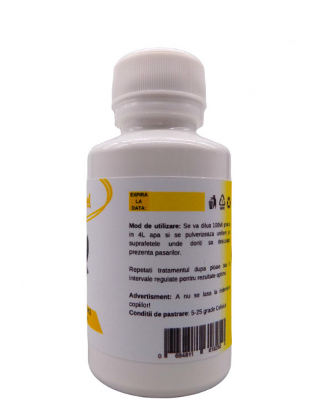 Repelent concentrat impotriva pasarilor - BIRD REPEL 100ml - Img 3
