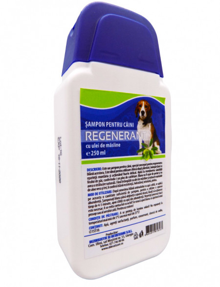 Sampon Regenerant cu Ulei de Masline pentru Caini 250ml - Img 3