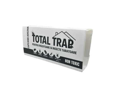 TOTAL TRAP - Capcana adeziva din carton impotriva rozatoarelor si gandacilor - Img 2