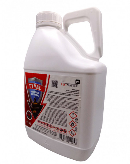 TYVAL FORTE 5L, Solutie Pentru Dezinsectie Profesionala - Img 4