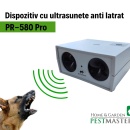 Dispozitiv cu ultrasunete anti latrat PR-580 Pro