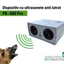 Dispozitiv cu ultrasunete anti latrat PR-580 Pro