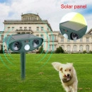 Dispozitiv solar cu ultrasunete si senzor PIR, pentru indepartarea cainilor, pisicilor si alti daunatori ai gradinilor/curtilor - Img 5
