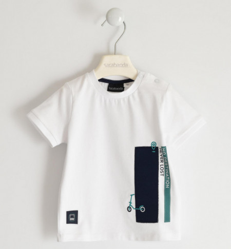 Tricou alb cu mânecă scurtă, Sarabanda