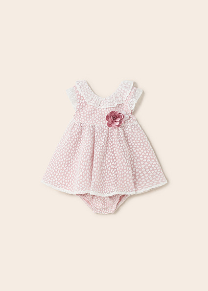 Rochie roz eleganta pentru bebe fetiță, Mayoral