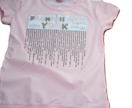 Tricou fete roz