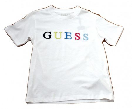 Tricou Guess, logo multicolor