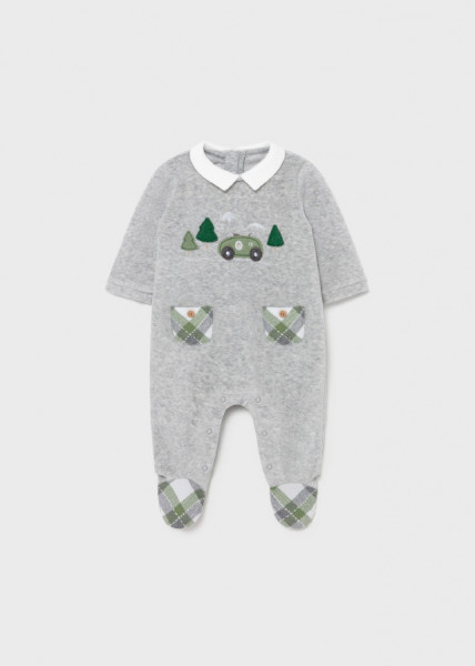 Pijama cu mașinuță pentru nou-născut băiat, Mayoral