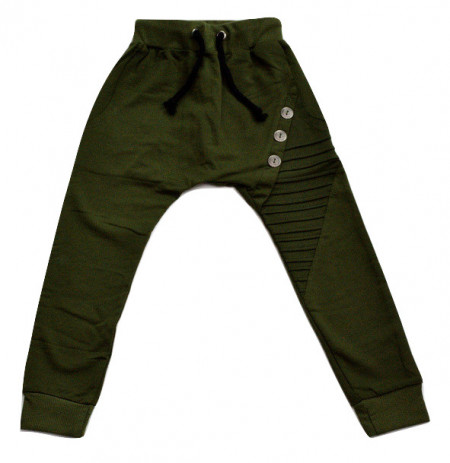 Pantalon de treninglung, verde inchis