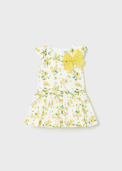 Rochie ECOFRIENDS fetita bleo si galbena