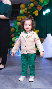 Costum verde safari jungele 0-6 ani