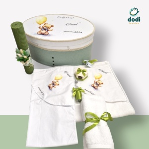 Trusou de Botez Personalizat - Set Complet cu Accesorii pentru Biserică - Img 2